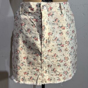 Wild Fable Cream Mini Pencil Skirt Resort Wear